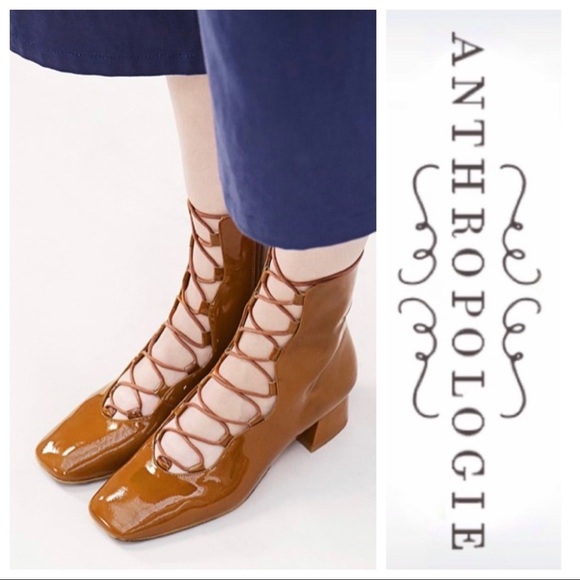 Anthropologie Shoes - ❌sold❌ Miista • Anthropologie Analeigh Lace Boots